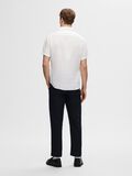 Selected 100% LINEN SHORT SLEEVED SHIRT, Bright White, highres - 16094021_BrightWhite_004.jpg