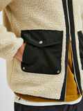 Selected ZIP UP FLEECE, Oatmeal, highres - 16080359_Oatmeal_006.jpg