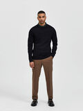 Selected COSY KNITTED PULLOVER, Black, highres - 16084076_Black_005.jpg
