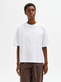 Selected MANCHES COURTES T-SHIRT, Bright White, highres - 16081914_BrightWhite_003.jpg