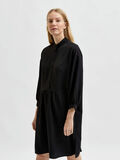Selected BALLOON SLEEVED MINI DRESS, Black, highres - 16082614_Black_003.jpg
