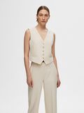 Selected VISCOSE BLEND TAILORED WAISTCOAT, Birch, highres - 16095306_Birch_003.jpg