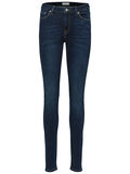 Selected MÖRKBLÅ SKINNY FIT-JEANS, Dark Blue Denim, highres - 16064386_DarkBlueDenim_001.jpg