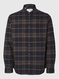 Selected FLANNEL SHIRT, Black, highres - 16091358_Black_1124439_001.jpg