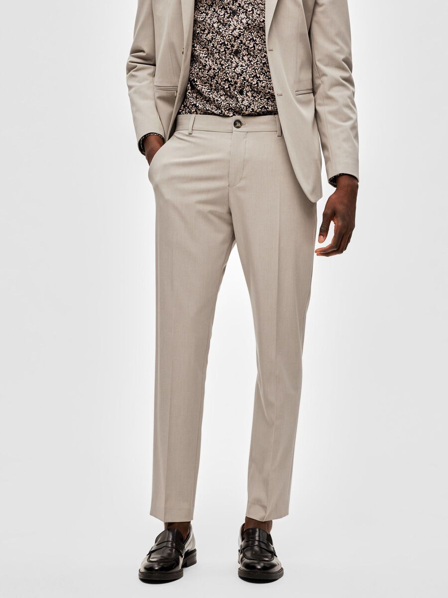 Selected 175 SLIM FIT PANTALONES, Plaza Taupe, highres - 16087825_PlazaTaupe_003.jpg