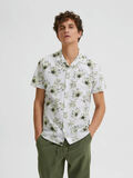 Selected ESTILO INFORMAL CAMISA DE MANGA CORTA, White, highres - 16079055_White_937182_003.jpg