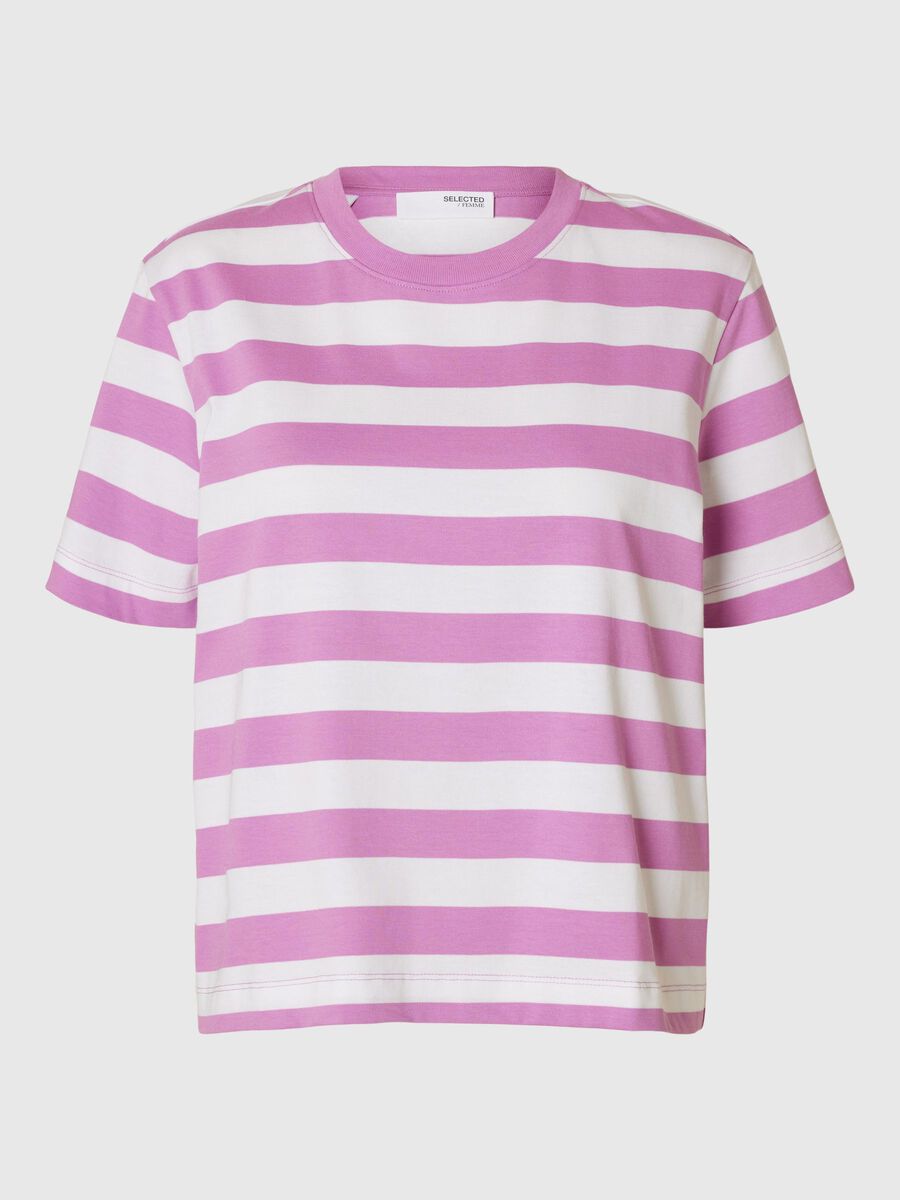 Selected STRIPED BOXY FIT T-SHIRT, First Bloom, highres - 16087918_FirstBloom_1008969_001.jpg