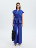 Selected TIE FRONT V-NECK TOP, Dazzling Blue, highres - 16097800_DazzlingBlue_008.jpg