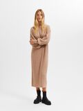 Selected RIBBED KNITTED MAXI DRESS, Warm Taupe, highres - 16086338_WarmTaupe_003.jpg