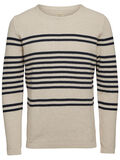 Selected STRIPED - JUMPER, Simply Taupe, highres - 16054722_SimplyTaupe_545173_001.jpg