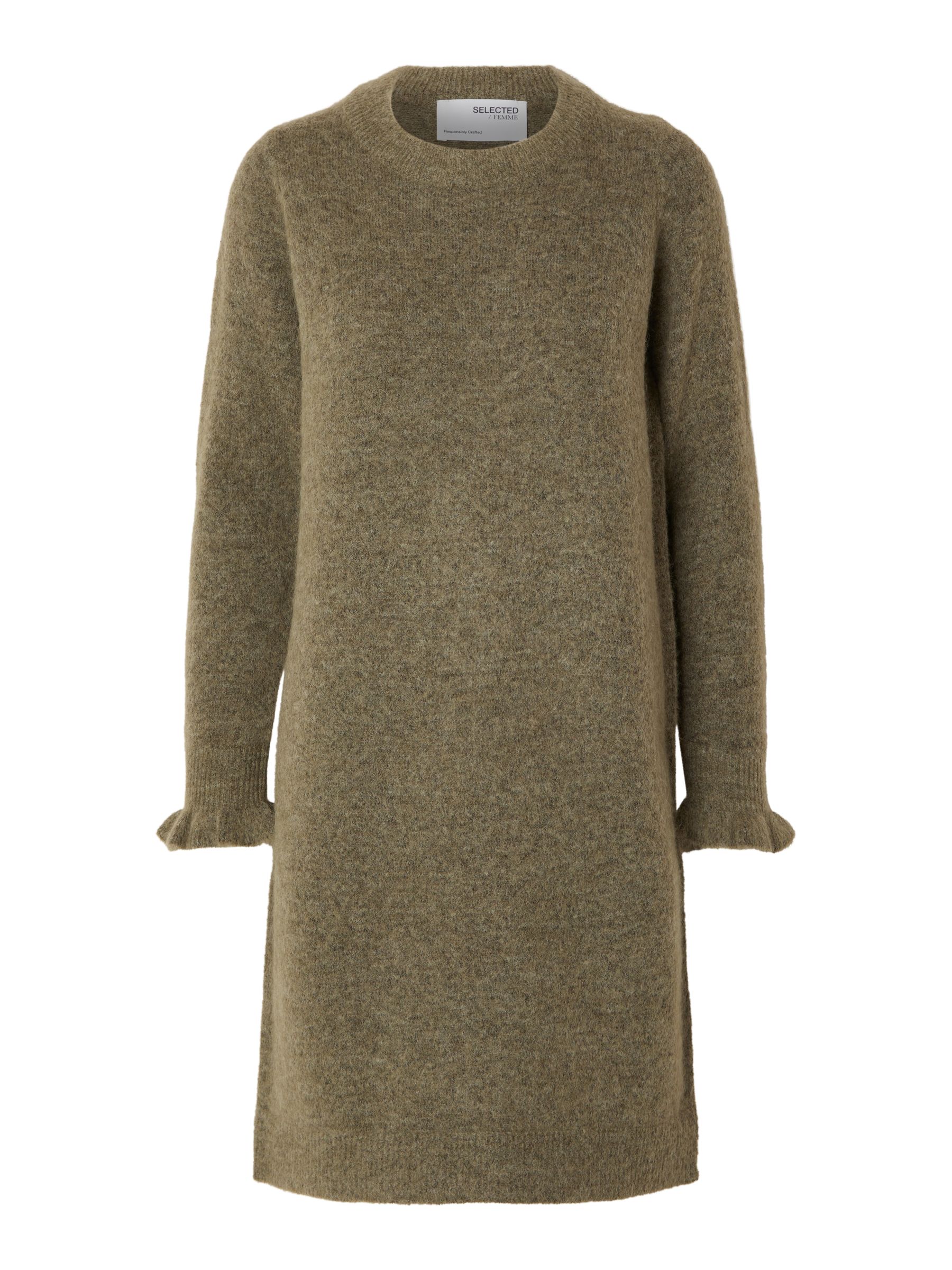 Selected femme jurk groen deals