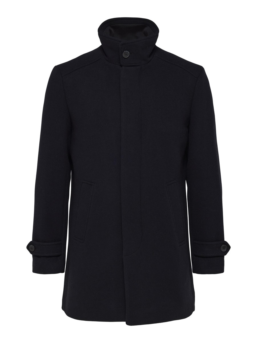 CLASSIC WOOL COAT Black SELECTED HOMME