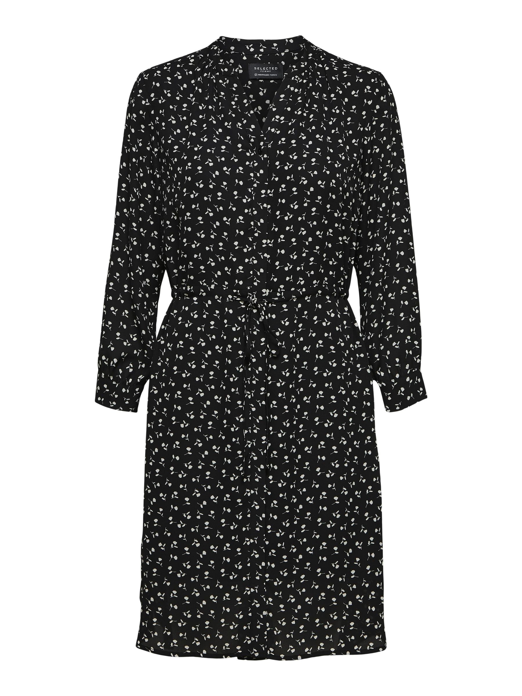 PRINTED MINI DRESS Black SELECTED FEMME
