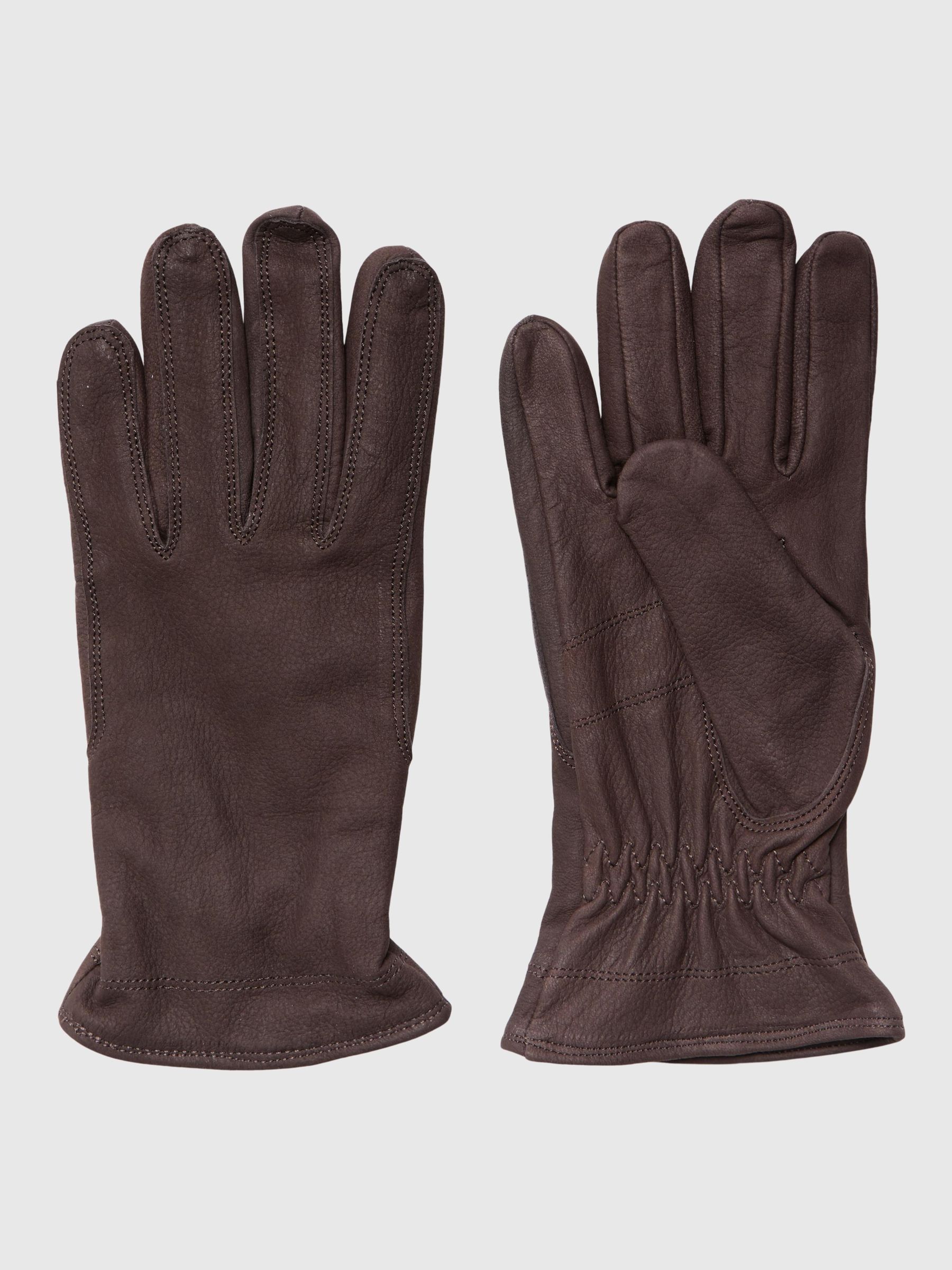 Nubuck leather gloves discount