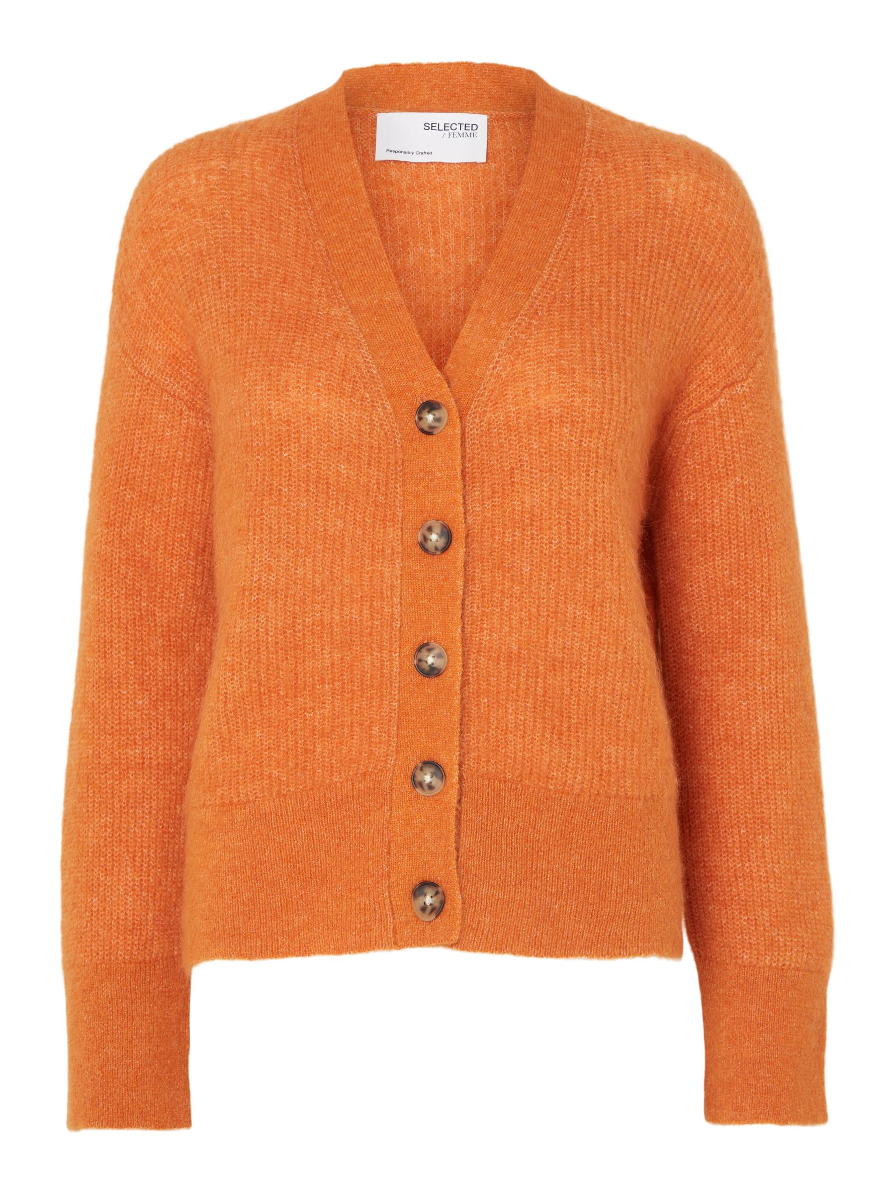 Cardigan shop orange femme
